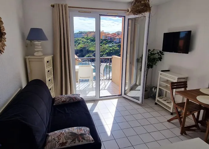 T2 A Avec Terrasse Et Parking, Acces Direct A La - Fr-1-309-514 Apartman Collioure